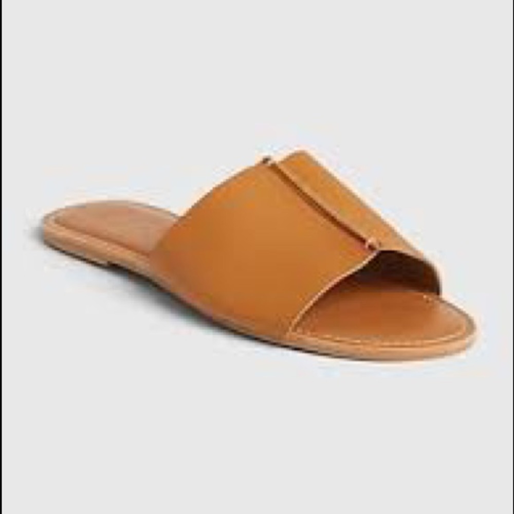 GAP Leather Slides